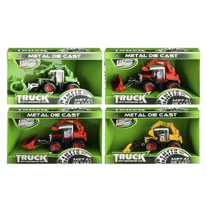 70-932 ΤΡΑΚΤΕΡ ΜΕΤΑΛΛΙΚΟ PULL BACK 20x12cm χονδρική, Παιχνίδια χονδρική