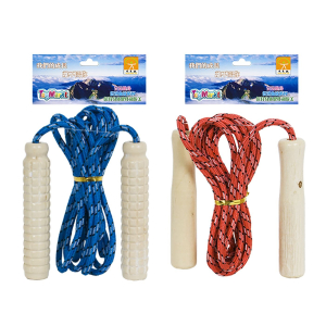 71-1133 Σχοινάκι Παιδικό (skipping Rope) Ξύλινο 2,6m χονδρική, Παιχνίδια χονδρική