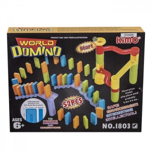 71-1217 WORLD DOMINO  52 ΤΕΜ 25x19cm χονδρική, Παιχνίδια χονδρική