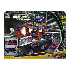 71-2829 ΠΑΡΚΙΝΓΚ SPEED RACER & 2 ΟΧΗΜΑΤΑ 36x27cm χονδρική, Παιχνίδια χονδρική