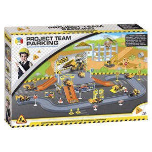 71-3013 PARKING ΜΕ ΔΟΜΙΚΑ ΟΧΗΜΑΤΑ 40x27cm χονδρική, Παιχνίδια χονδρική