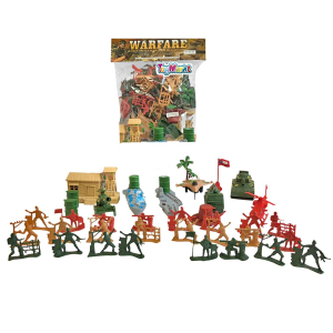 71-3235 Στρατιωτάκια σε Σακουλάκι Warfare 25x28x7cm χονδρική, Παιχνίδια χονδρική