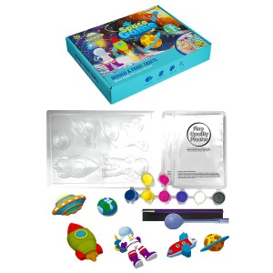 71-3274 ΓΥΨΙΝΑ ΚΑΛΟΥΠΙΑ ΧΡΩΜΑΤΙΣΜΟΥ SPACE GAME 27x18x5cm χονδρική, Παιχνίδια χονδρική