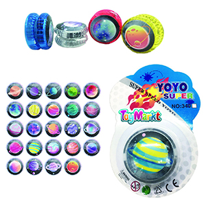 71-3300 Yoyo (γιογιό) Πλανήτες με φως σε Καρτέλα 12x17cm χονδρική, Παιχνίδια χονδρική