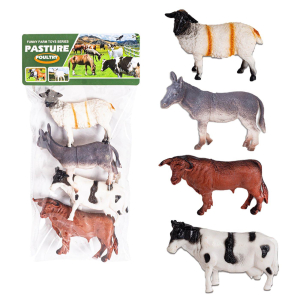 71-3336 ΚΟΥΤΙ 12 ΑΓΡΙΑ ΖΩΑ ANIMAL COLLECTION ανοικτο κουτι 31x48x26cm χονδρική, Παιχνίδια χονδρική