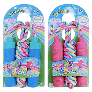 71-3404 Σχοινάκι Jump Rope 2m Rainbow 12x26x3cm χονδρική, Παιχνίδια χονδρική