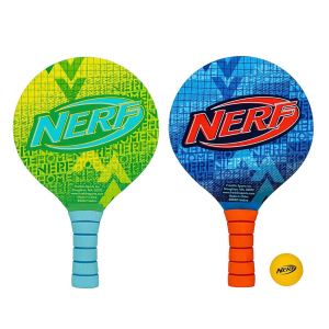 71-3488 Nerf Sports 2 Ρακέτες με Μπαλάκι Paddle Ball Ρακέτες=37x23cm χονδρική, Καλοκαιρινά χονδρική