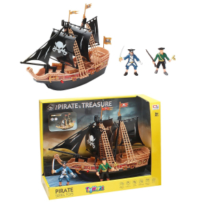 71-3499 Πειρατικό Καράβι Μαύρα Πανιά 33x26x13cm χονδρική, Παιχνίδια χονδρική