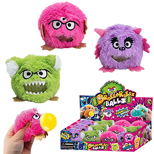 71-3554 Stress Ball Τερατάκι 10x8x8cm Ανοιχτό Κουτί 12 Τεμαχίων 29x23x21cm χονδρική, Παιχνίδια χονδρική