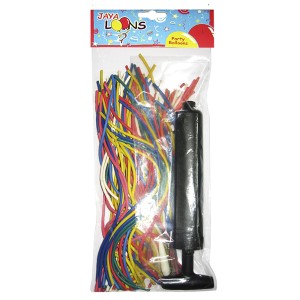 71-371 ΜΠΑΛΛΟΝΙΑ TWISTED 100Τ +ΤΡΟΜΠΑ  χονδρική, Παιχνίδια χονδρική