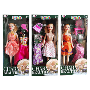 72-2055 ΚΟΥΚΛΑ BEAUTIFUL FASHION STYLE 14x32x5cm χονδρική, Παιχνίδια χονδρική