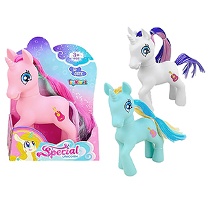 72-2072 Μονόκερος με Μακριά Χαίτη Special Unicorn 12x16x5cm χονδρική, Παιχνίδια χονδρική