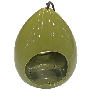 73-1678 ΑΥΓΟ ΚΗΡΟΠΗΓΕΙΟ ΚΡΕΜΑΣΤΟ ΚΕΡΑΜΙΚΟ 18x14cm χονδρική, Πασχαλινά χονδρική