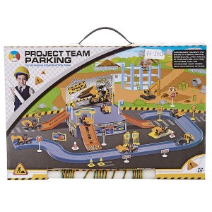 73-1753 ΛΑΜΠΑΔΑ ΜΕ PARKING ΜΕ ΔΟΜΙΚΑ ΟΧΗΜΑΤΑ 40x27cm χονδρική, Πασχαλινά χονδρική
