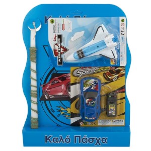 73-1804 ΛΑΜΠΑΔΑ ΤΖΙΠΑΚΙ CONTROL & ΔΙΑΣΤΗΜΙΚΟ ΛΕΩΦΟΡΕΙΟ 45x33cm χονδρική, Πασχαλινά χονδρική