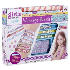 73-1928 ΛΑΜΠΑΔΑ ΣΕΤ ΦΤΙΑΧΝΩ ΒΡΑΧΙΟΛΙΑ DIY MESSAGE BANDS 32x26x5cm χονδρική, Πασχαλινά χονδρική