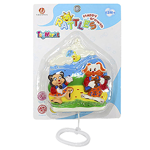 74-1053 ΒΡΕΦΙΚΟ MUSIC MOBILE ΜΕ ΚΟΡΔΟΝΙ 18x24cm χονδρική, Παιχνίδια χονδρική