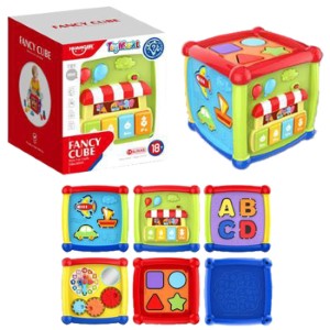 74-1065 ΚΥΒΟΣ ΒΡΕΦΙΚΟΣ ΜΠΑΤΑΡΙΑΣ 16x19x16cm χονδρική, Παιχνίδια χονδρική