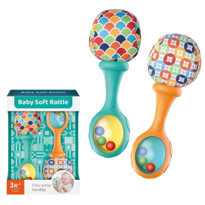 74-1103 Κουδουνίστρα Baby Soft Rattle 14x19x5cm χονδρική, Παιχνίδια χονδρική