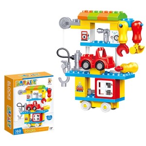75-393 ΤΟΥΒΛΑΚΙΑ 60 ΤΕΜ GARAGE 28x38x8cm χονδρική, Παιχνίδια χονδρική