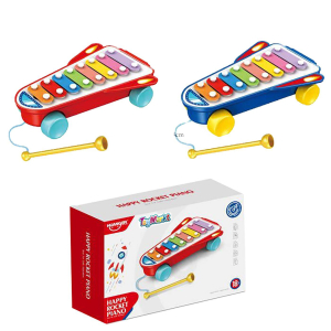 76-141 Happy Rocket Piano Ξυλόφωνο 26x18x7cm χονδρική, Παιχνίδια χονδρική