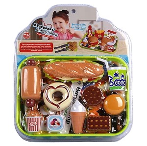 77-1073 ΚΑΡΤΕΛΑ HAPPY BURGER SHOP 29x35cm χονδρική, Παιχνίδια χονδρική