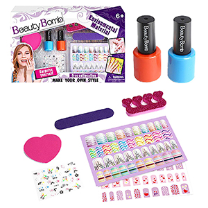 77-1111 Κουτί Νυχιών Beauty Bomb 33x20x4cm χονδρική, Παιχνίδια χονδρική