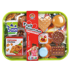77-1116 Δίσκος Fruit Dessert Shop 26x19x5cm χονδρική, Παιχνίδια χονδρική