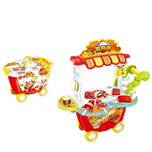77-1124 Τρόλευ Barbecue 37 Τεμαχίων 26x18x16cm χονδρική, Παιχνίδια χονδρική