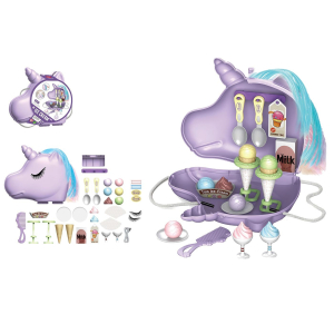 77-1172 Ice Cream Τσαντάκι 30 τεμ Μονόκερως 24x21x7cm χονδρική, Παιχνίδια χονδρική