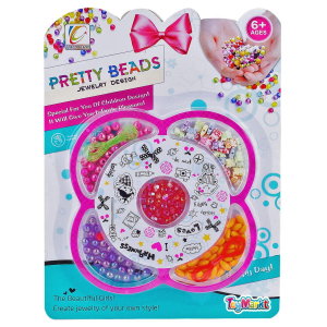 77-1174 Καρτέλα Χάντρες Pretty Beads 21x28cm χονδρική, Παιχνίδια χονδρική