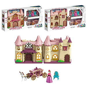 77-1178 ΚΑΣΤΡΟ & ΑΜΑΞΑ FUNNY DREAM CASTLE 51x28x8cm χονδρική, Παιχνίδια χονδρική
