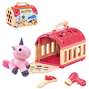 77-1274 Mini pet Μονόκερως 4 τεμ σε Καλάθι 16x11x11cm χονδρική, Παιχνίδια χονδρική