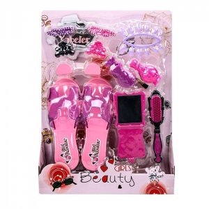 77-834 ΚΑΡΤΕΛΑ GIRLS BEAUTY ΠΑΠΟΥΤΣΙΑ 28x38cm χονδρική, Παιχνίδια χονδρική