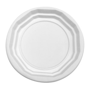 80-155 ΠΙΑΤΑ ΠΛΑΣΤΙΚΑ ΛΕΥΚ.17cm ΠΑΚ=20ΤΕΜ Φ17cm χονδρική, Είδη Σπιτιού χονδρική