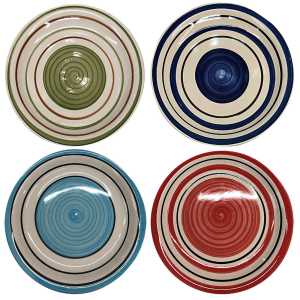 80-1973 Πιάτο Φαγητού Κεραμικό Handpaint 10,5'' 27cm χονδρική, Είδη Σπιτιού χονδρική