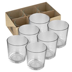80-318 ΠΟΤΗΡΙ ΚΟΝΤΟ  ΣΕΤ= 6ΤΕΜ 8,5x7,8cm 250mL χονδρική, Είδη Σπιτιού χονδρική