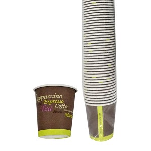 80-385 ΠΟΤΗΡΙΑ ΧΑΡΤΙΝΑ  ΜΙΚΡΑ 100ΤΕΜ 240ml (8oz) 9x8cm χονδρική, Είδη Σπιτιού χονδρική