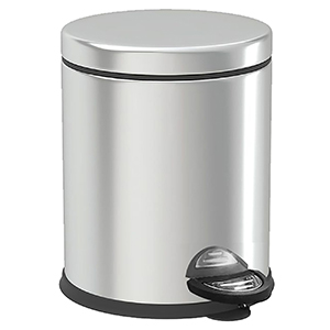 81-1017 Κάδος Απορριμάτων Inox με Πεντάλ 8l 8Lt (35x20,5cm) χονδρική, Είδη Σπιτιού χονδρική