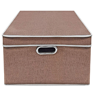 81-1053 ΚΟΥΤΙ ΑΠΟΘΗΚΕΥΤΙΚΟ ΚΑΦΕ ΜΕΓΑΛΟ 45x35x30cm χονδρική, Είδη Σπιτιού χονδρική
