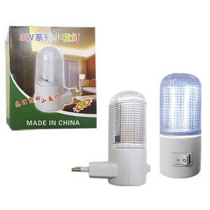 81-130 ΦΩΤΑΚΙ ΝΥΚΤΟΣ ΜΕ LED 8x7,5cm χονδρική, Ψιλικά χονδρική