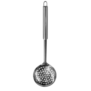 81-35 Κουτάλα Τρυπητή Inox 34x ø11,5cm χονδρική, Είδη Σπιτιού χονδρική