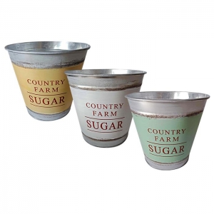 81-741 ΚΑΣΠΩ ΜΕΤΑΛΛΙΚΟ SUGAR Φ13x12,5cm χονδρική, Πασχαλινά χονδρική
