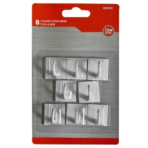 81-825 ΚΡΕΜΑΣΤΡΑΚΙΑ ΑΥΤΟΚΟΛΛΗΤΑ ΑΝΤΟΧΗΣ 2,5x2,5cm χονδρική, Είδη Σπιτιού χονδρική