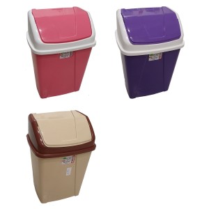 81-853 ΚΑΔΟΣ ΠΛΑΣΤΙΚΟΣ  ΜΕ ΚΑΠΑΚΙ 9L 9L  35x25x20cm χονδρική, Είδη Σπιτιού χονδρική