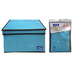 81-860 ΚΟΥΤΙ ΑΠΟΘΗΚΕΥΣΗΣ ΥΦΑΣΜΑΤΙΝΟ 30x20x20cm χονδρική, Είδη Σπιτιού χονδρική