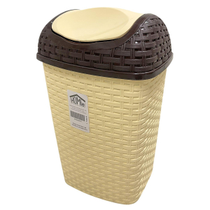 81-938 ΚΑΔΟΣ ΠΛΑΣΤΙΚΟΣ  ΜΕ ΚΑΠΑΚΙ 9L 9L  41x25x20cm χονδρική, Είδη Σπιτιού χονδρική