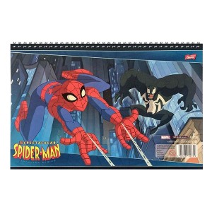 84-263 ΜΠΛΟΚ ΖΩΓΡΑΦΙΚΗΣ 32Φ SPIDERMAN 32x22cm χονδρική, Σχολικά χονδρική