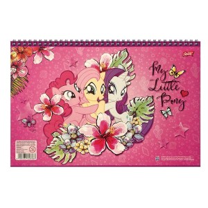 84-268 ΜΠΛΟΚ ΖΩΓΡΑΦΙΚΗΣ 32Φ MY LITTLE PONY 32x22cm χονδρική, Σχολικά χονδρική