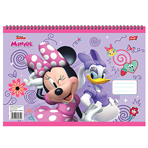 84-269 ΜΠΛΟΚ ΖΩΓΡΑΦΙΚΗΣ 32Φ MINNIE 22x32cm χονδρική, Σχολικά χονδρική